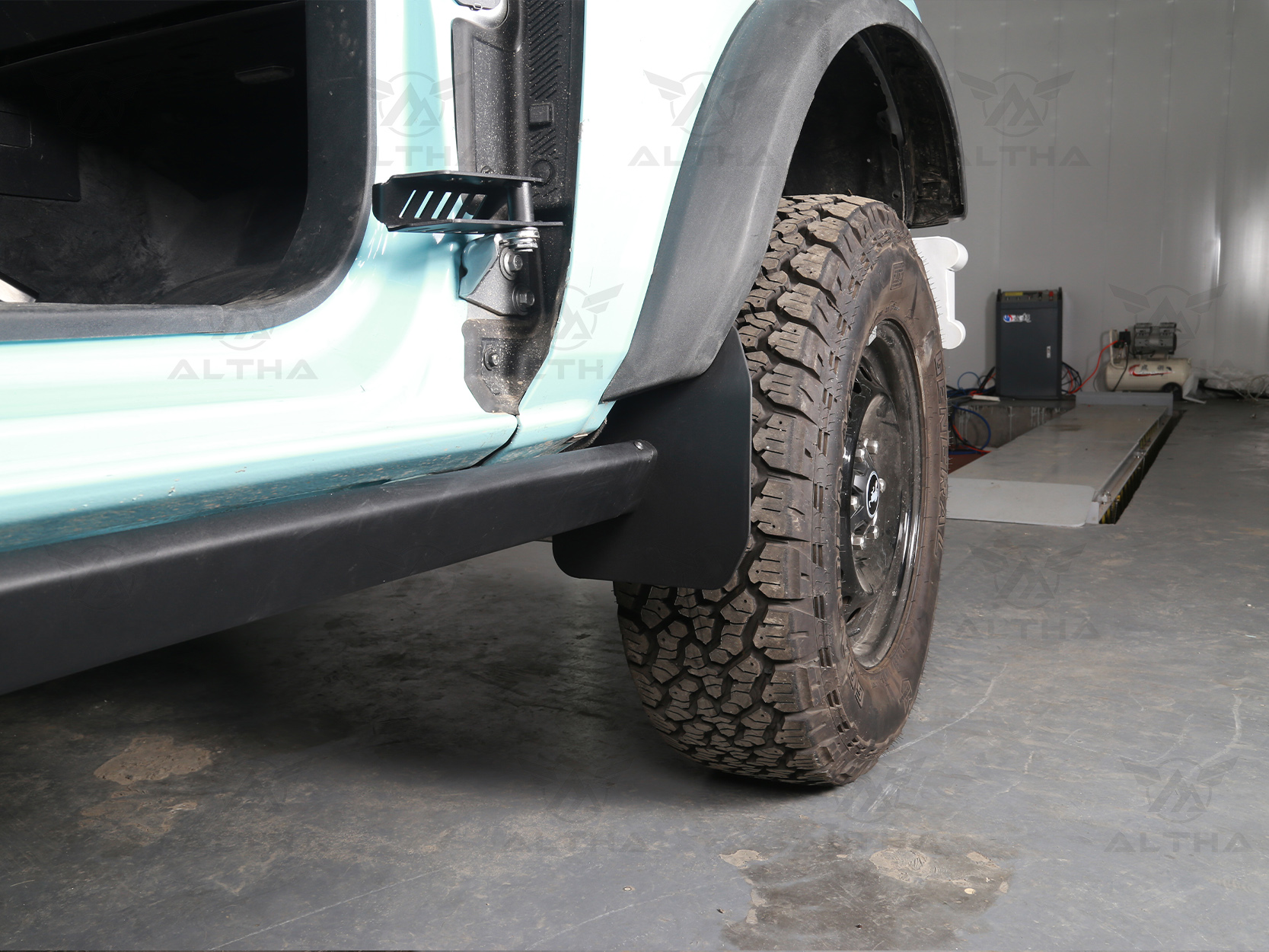 Altha4wd Rock rail plug Mud Flaps