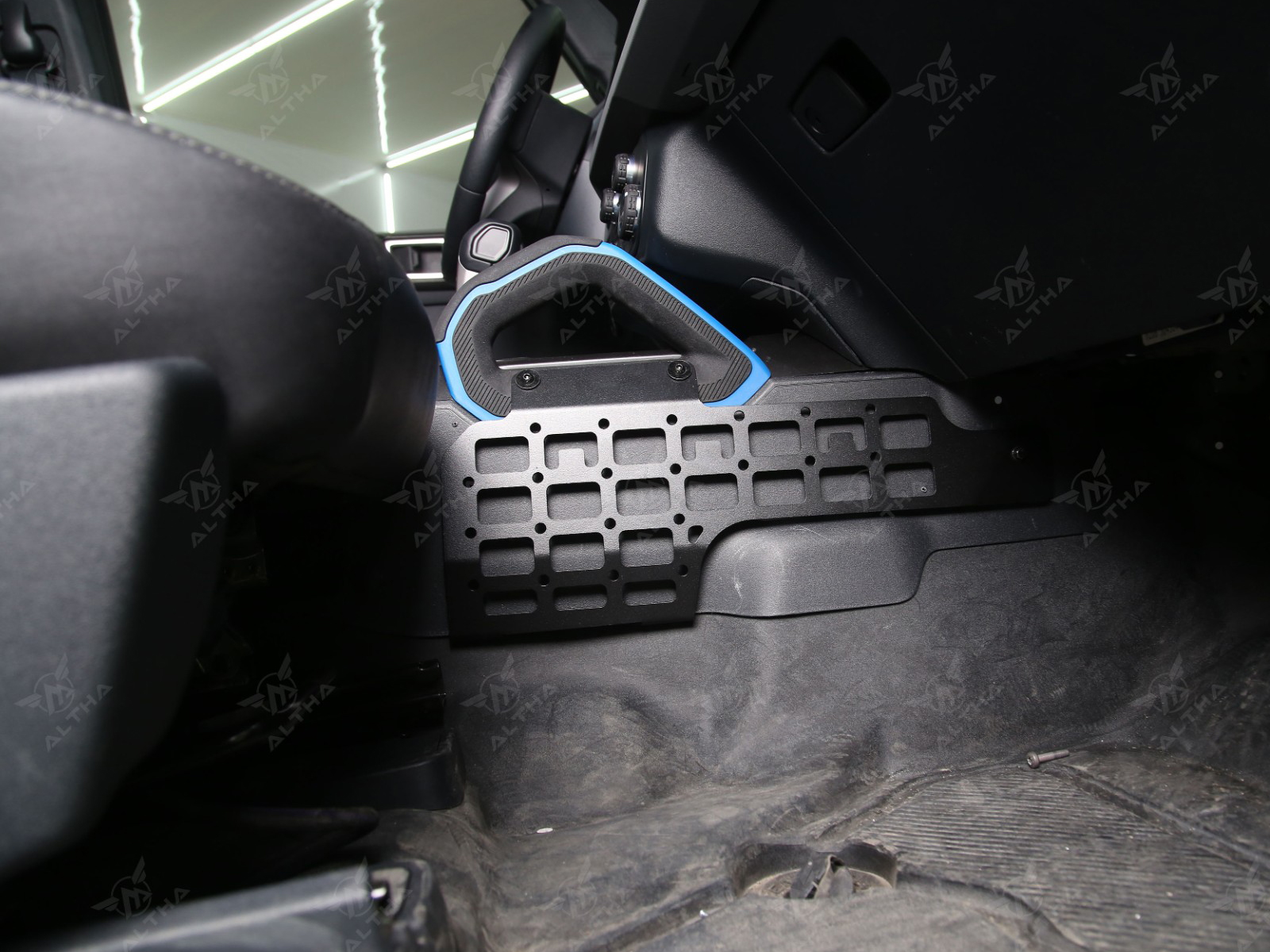 Altha4wd Center console passenger side molle panel