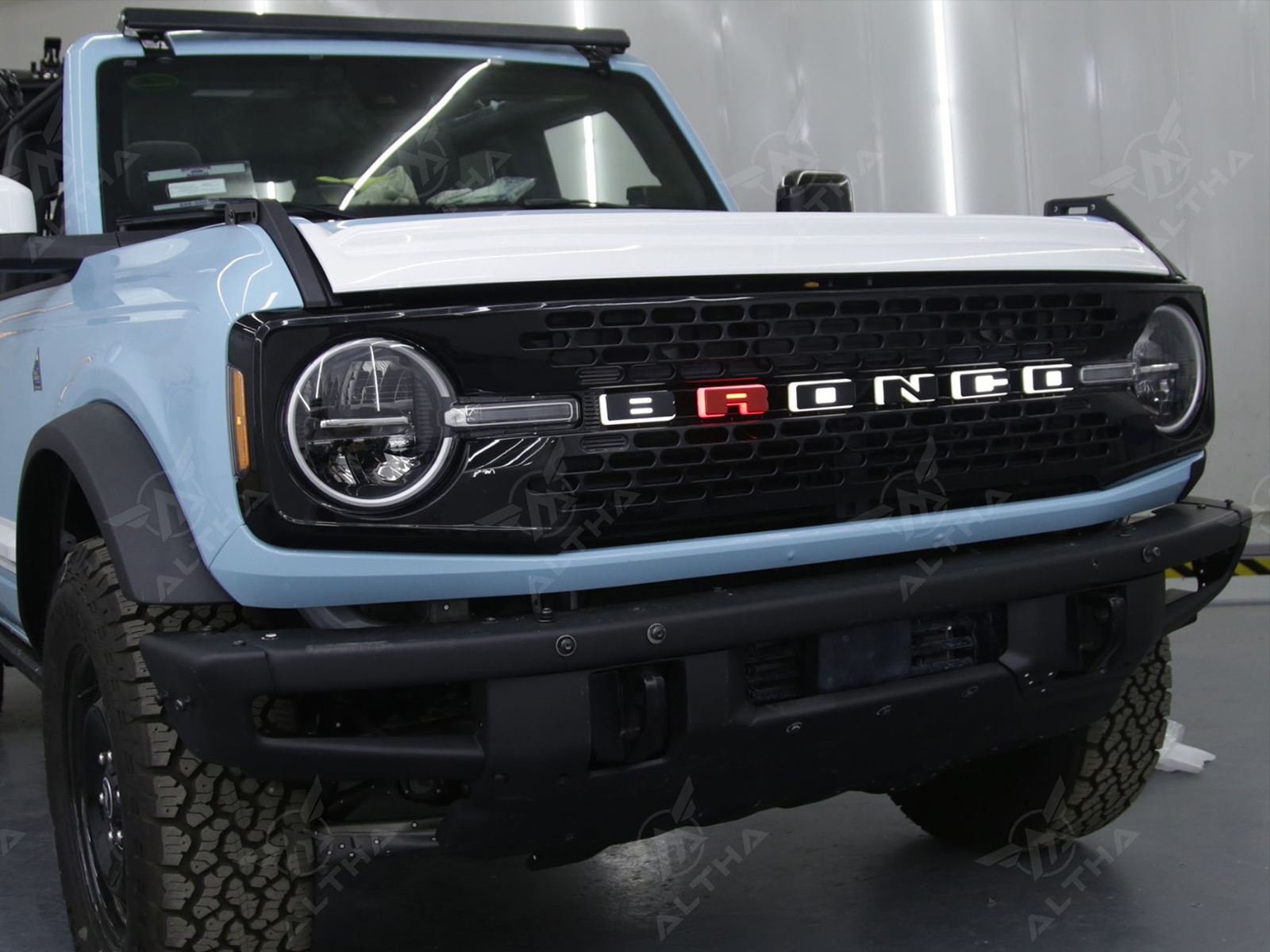 Altha4wd LED BRONCO letter