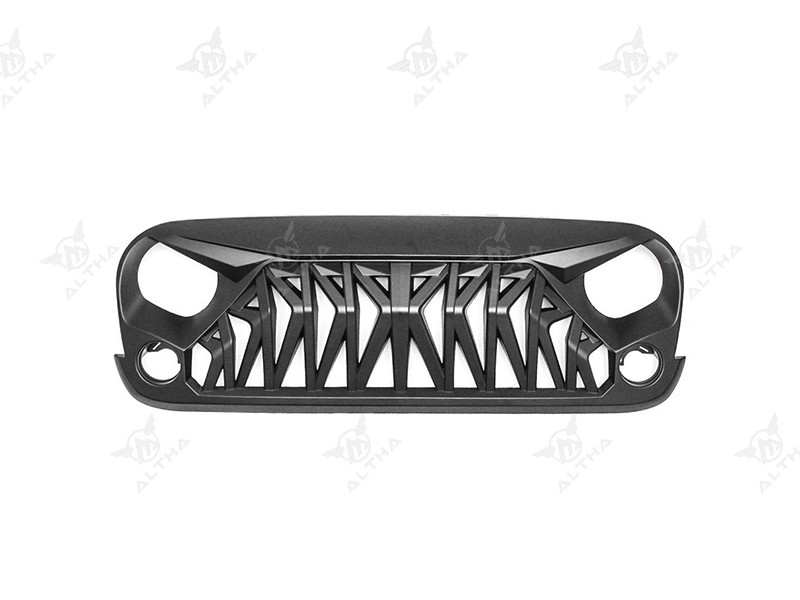 ABS Material Front Grille For Jeep Wrangler JK