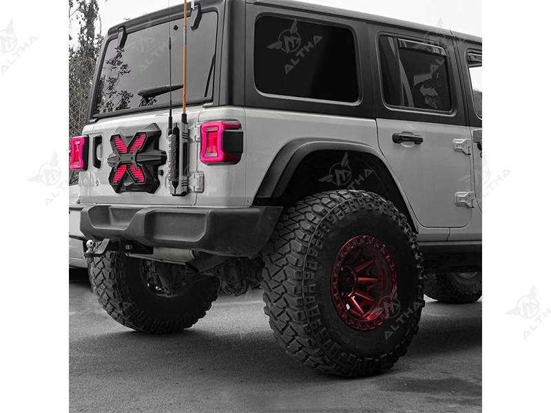 Tailgate Spare Tire Delete Plate Kit Tailgate Sealing Plate for Jeep Wrangler JL