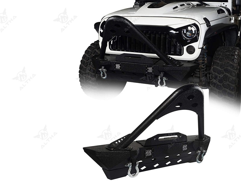 Jeep Wrangler JK Front Bumper Upgrade