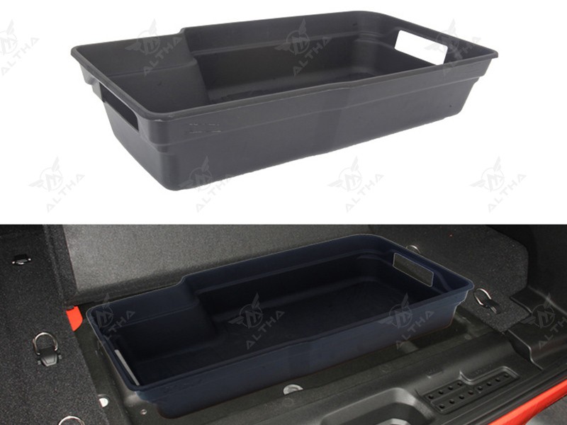 Jeep Wrangler JL TPE Material Rear Cargo Box Storage Organizer