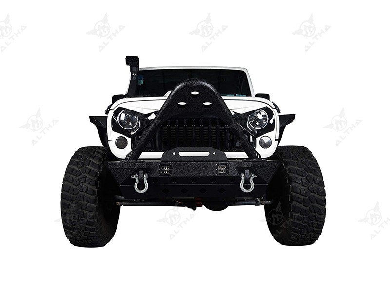 Jeep Wrangler JK Front Bumper Upgrade