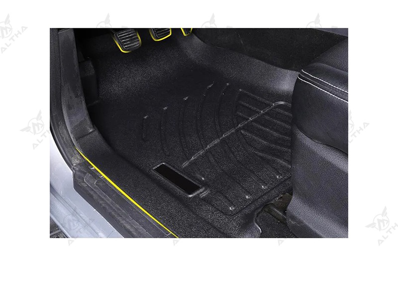 TPE Waterproof Floor Mats for Ford Ranger 2012-2019