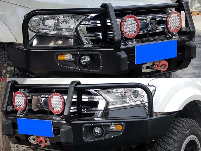 Carbon Steel Material Front Bumper for Ford Ranger 2018-2023