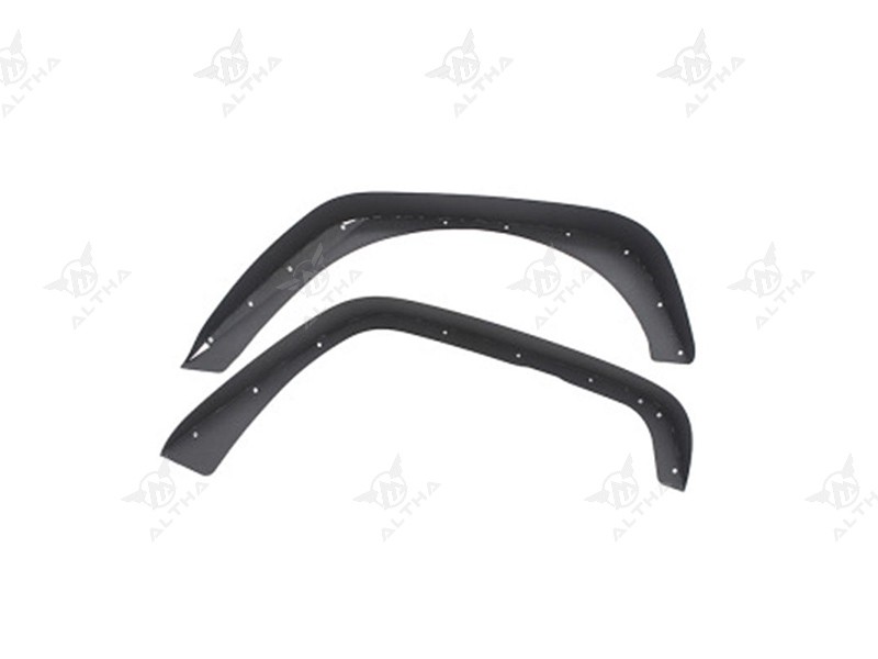 Steel Material Lingering Leaf Style Fender Flares for Jeep Wrangler JK