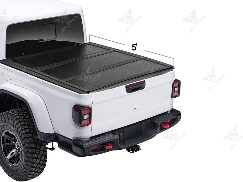 PVC Soft Tri-Fold Truck Bed Tonneau Cover for Jeep Gladiator
