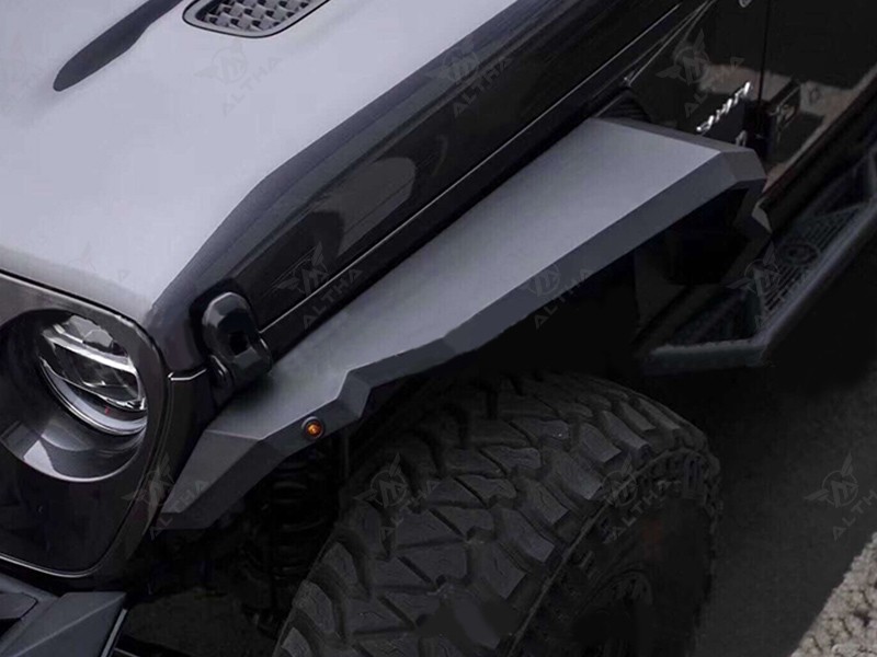 Armor-Style Fender Flares For Jeep Wrangler JL 2018-2023