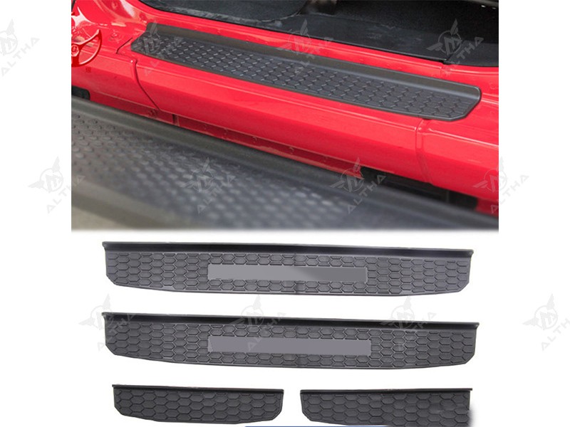 Jeep Wrangler JL ABS Door Sill Scuff Plate Threshold Strips