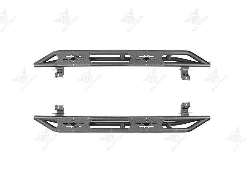 Jeep Wrangler Carbon Steel Side Steps