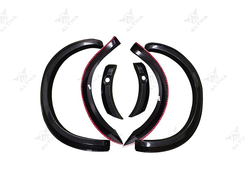 ABS Material Narrow Fender Flare Mudguard for Ford Ranger T8