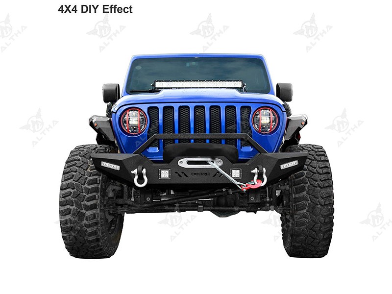 Jeep Gladiator Front Bumper with LED Lights