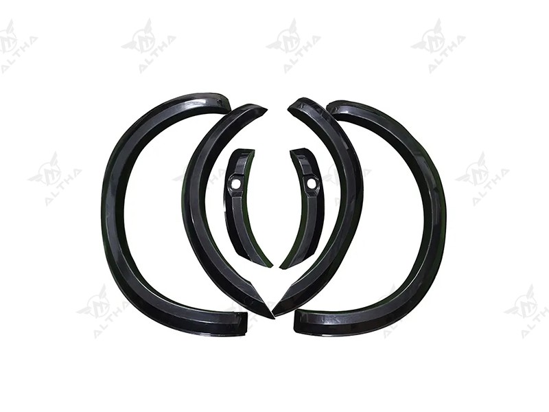 ABS Material Narrow Fender Flare Mudguard for Ford Ranger T8