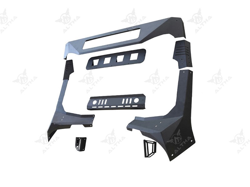 Armor-Style Windshield Encasing Frame Safeguard For Jeep Wrangler JL