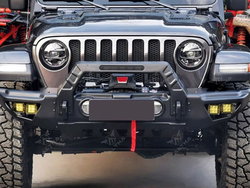 Jeep Wrangler JL Carbon Steel Front Bumper